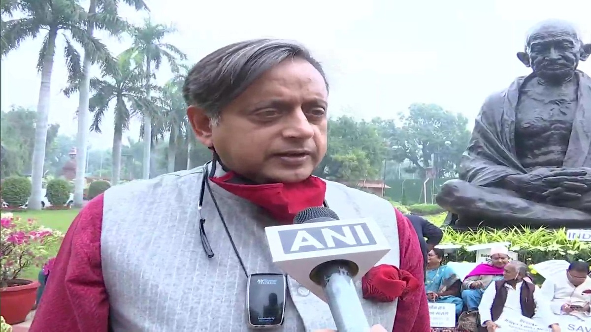 Protest by BJP MPs in Parliament provocative, rubs salt in wound: Shashi Tharoor