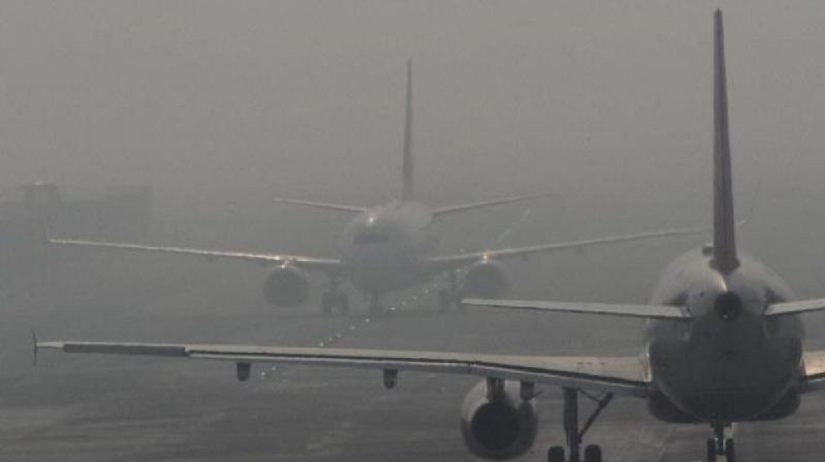 Dense fog affects flight movement at Delhi airport; visibility less than 50 mts | India News – India TV