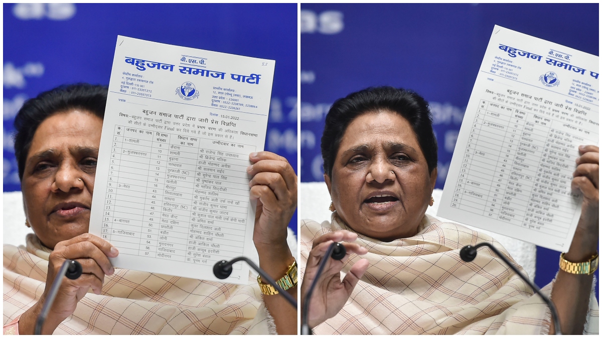 Bsp List Of Candidates Uttar Pradesh Elections 2022 Mayawati Birthday Noida Dadri Jewar Assembly 7680