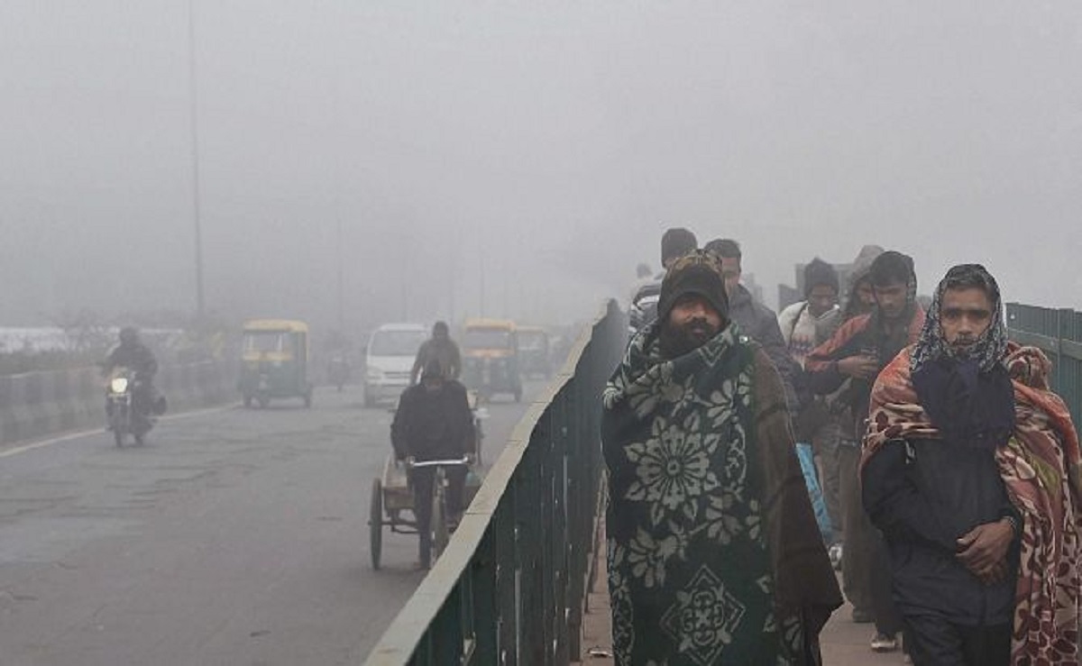 Delhi's minimum temperature at 5.4 degrees Celcius