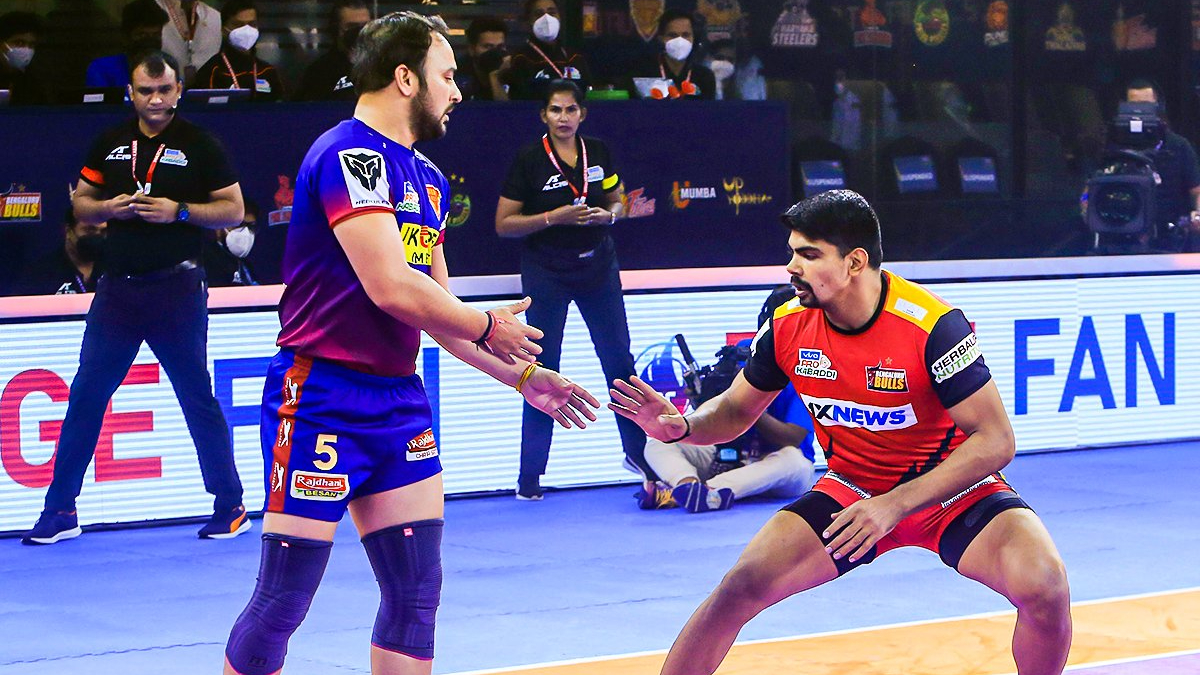 PKL 2021-22: Pawan Sehrawat shines as Bengaluru Bulls annihilate ...