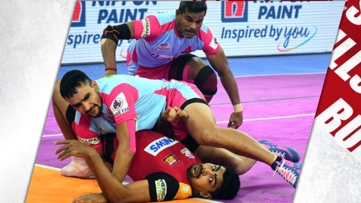 PKL 2021-22: Bengaluru Bulls defeat Jaipur Pink Panthers 38-31