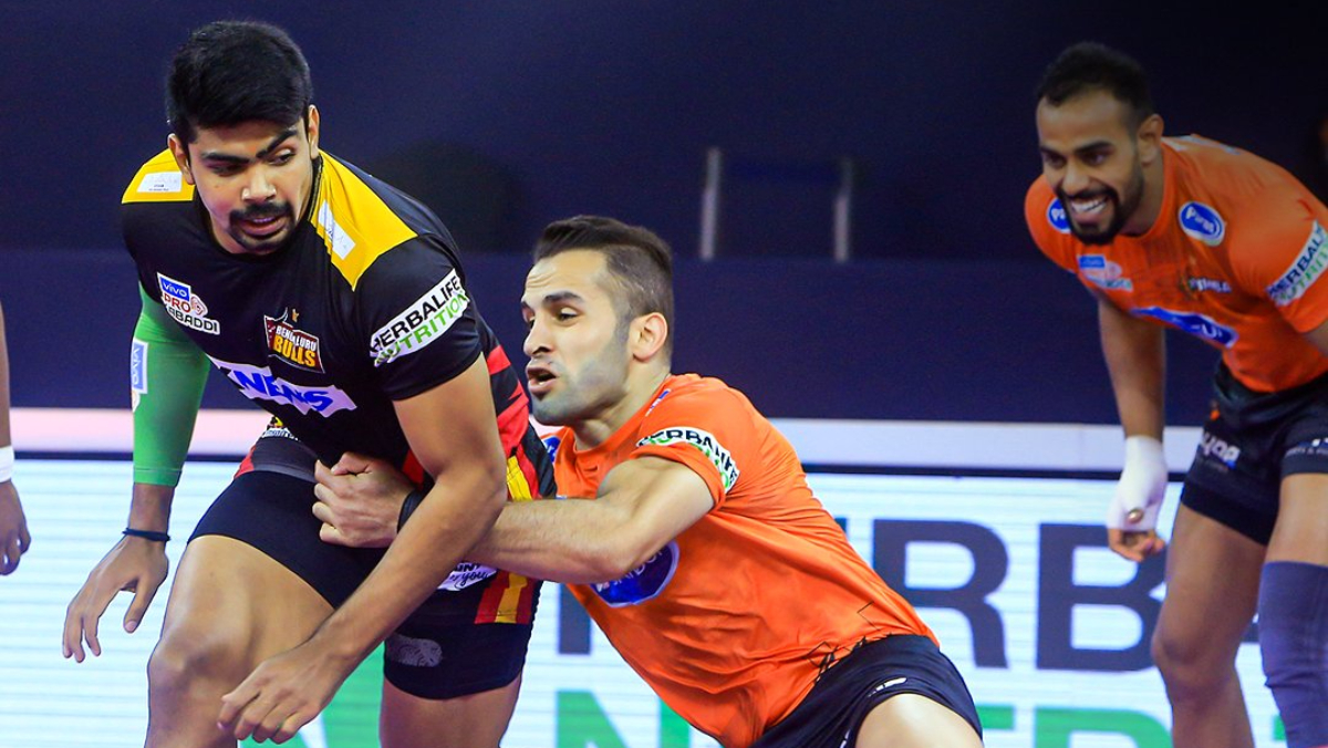 Pro Kabaddi League Season 8: Match 21: Ajith, Abhishek lead U