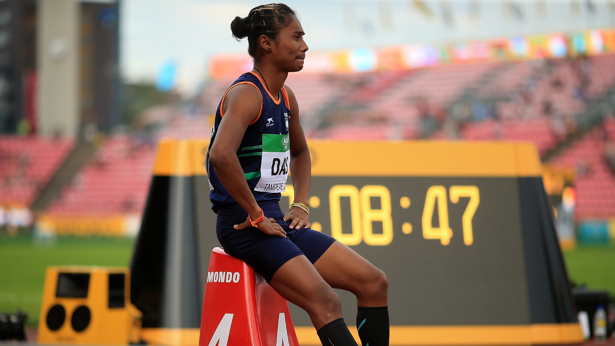 File photo of Hima Das. Hima Das