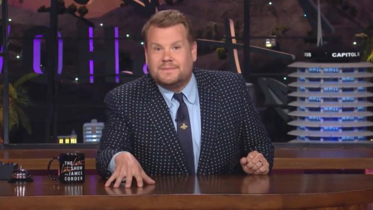 James Corden tests positive for Covid