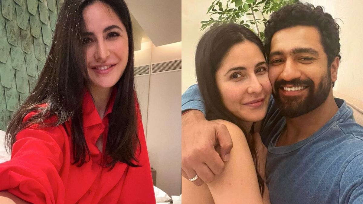 Katrina Kaif treats fans to indoor selfies as she accompanies Vicky Kaushal  for his Indore shoot – India TV