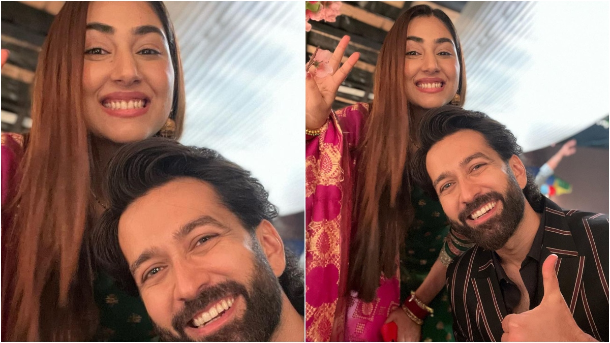 Nakuul Mehta Disha Parmar Delighted As Bade Achhe Lagte Hain 2 Completes 100 Episodes India Tv