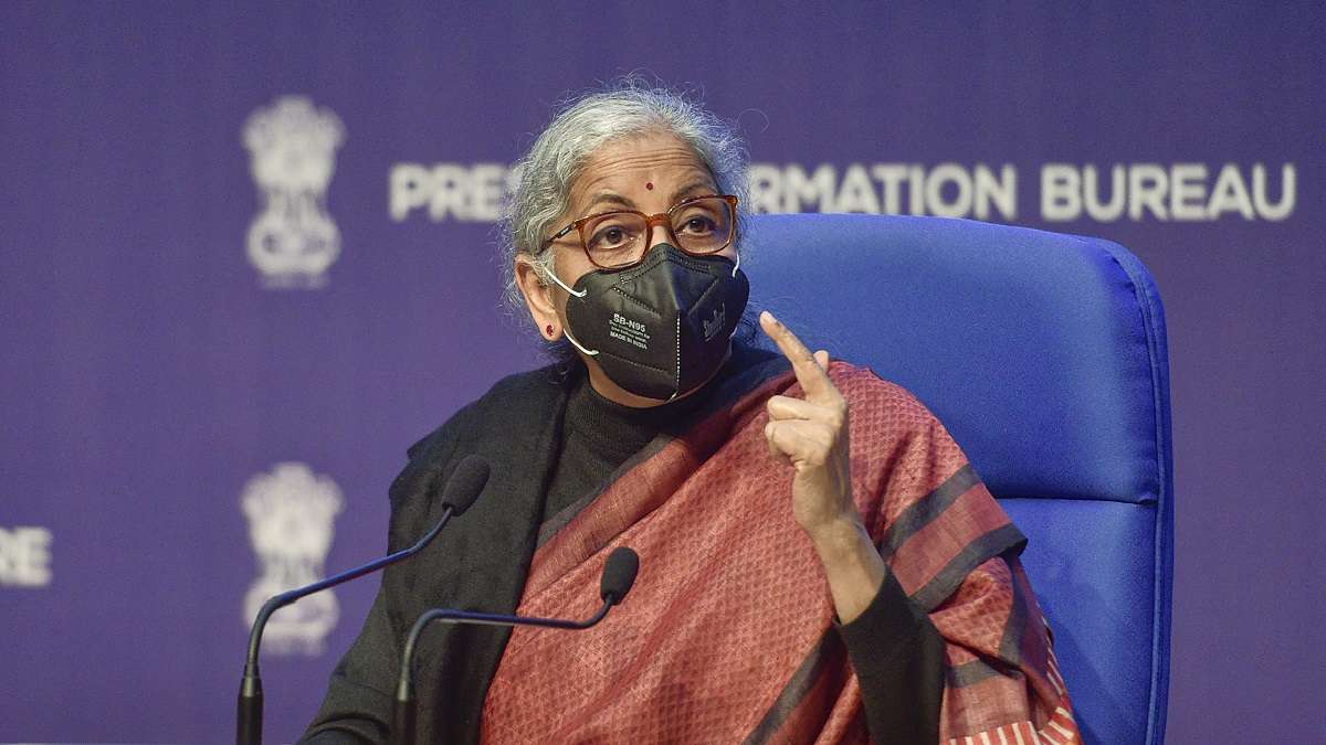 Union Finance Minister Nirmala Sitharaman&nbsp;