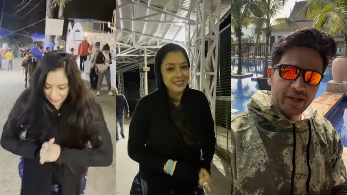Anupamaas Rupali Ganguly posts video from Vaishno Devi trip on New Year; co-actor Gaurav Khanna reacts Tv News