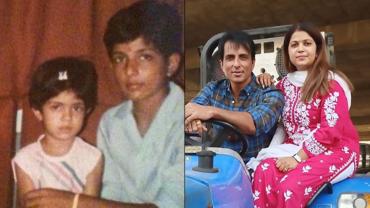 Sonu Sood wishes sister Malvika Sood as she joins Congress with priceless throwback pictures