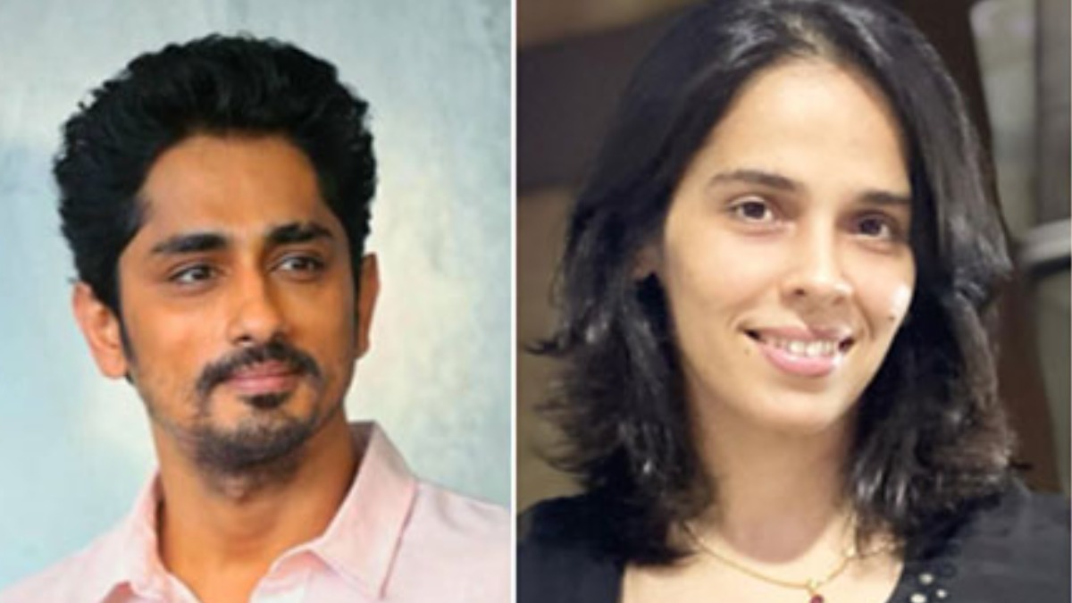 Actor Siddharth apologies to Saina Nehwal for 'rude joke' on Twitter: 'You will always be my Champion'