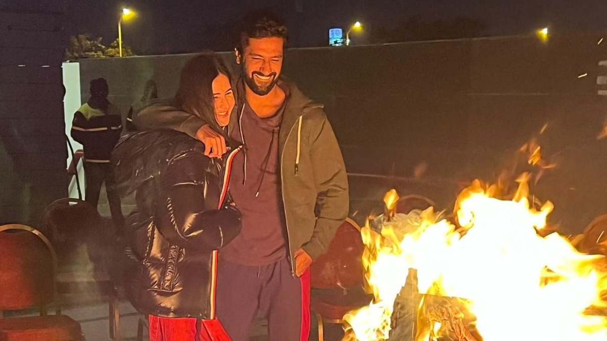 Vicky Kaushal-Katrina Kaif celebrate first Lohri together post-wedding, actor shares adorable pic