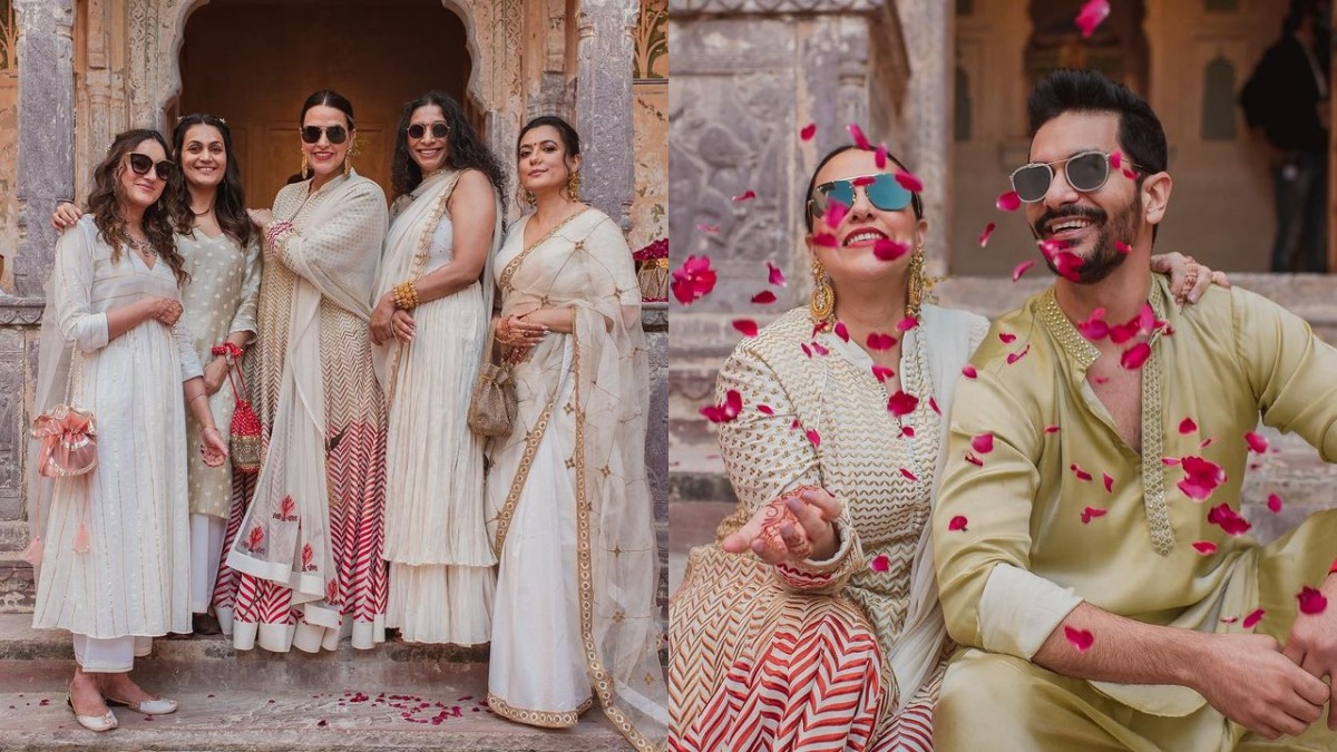 Vicky Kaushal, Katrina Kaif's wedding: Neha Dhupia shares unseen 'baraati' moments | PICS