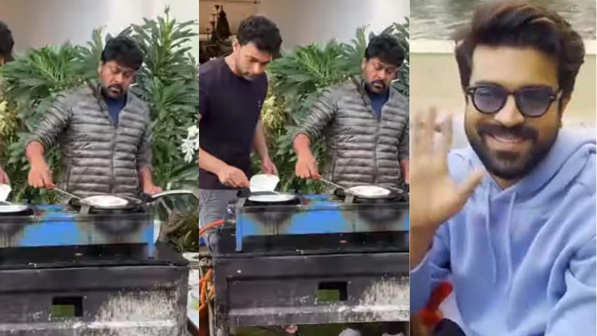 Sankranti 2022: Bonfire, cooking & clicks, Chiranjeevi records family's Pongal celebrations