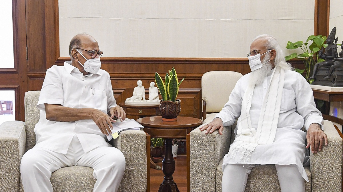 PM Modi speaks to NCP supremo Sharad Pawar to enquire about his health