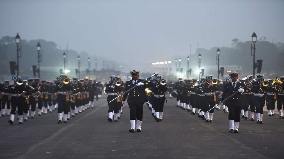 Marching 16. Парад в Палестине. Egyptian Army contingent in India's Republic Day Parade. You can meet the head of the Republic at the Parade.