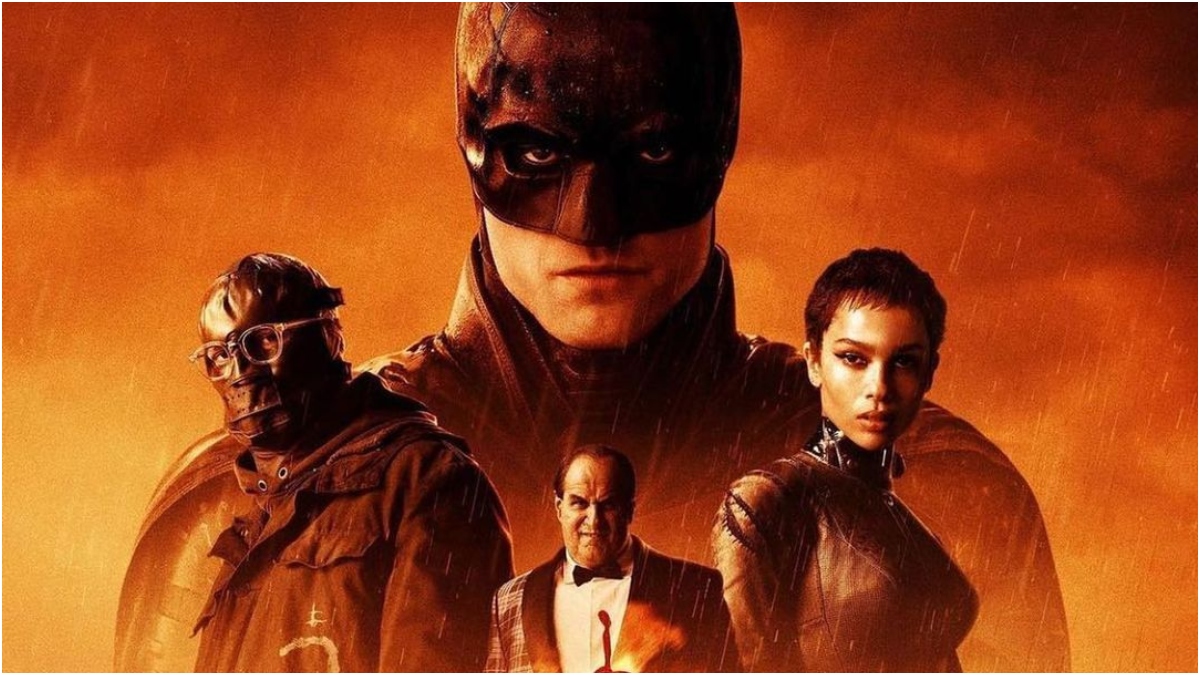 Fiery' Batman poster brings together movie's main characters, Bruce Wayne  is The Riddler's target | Hollywood News – India TV