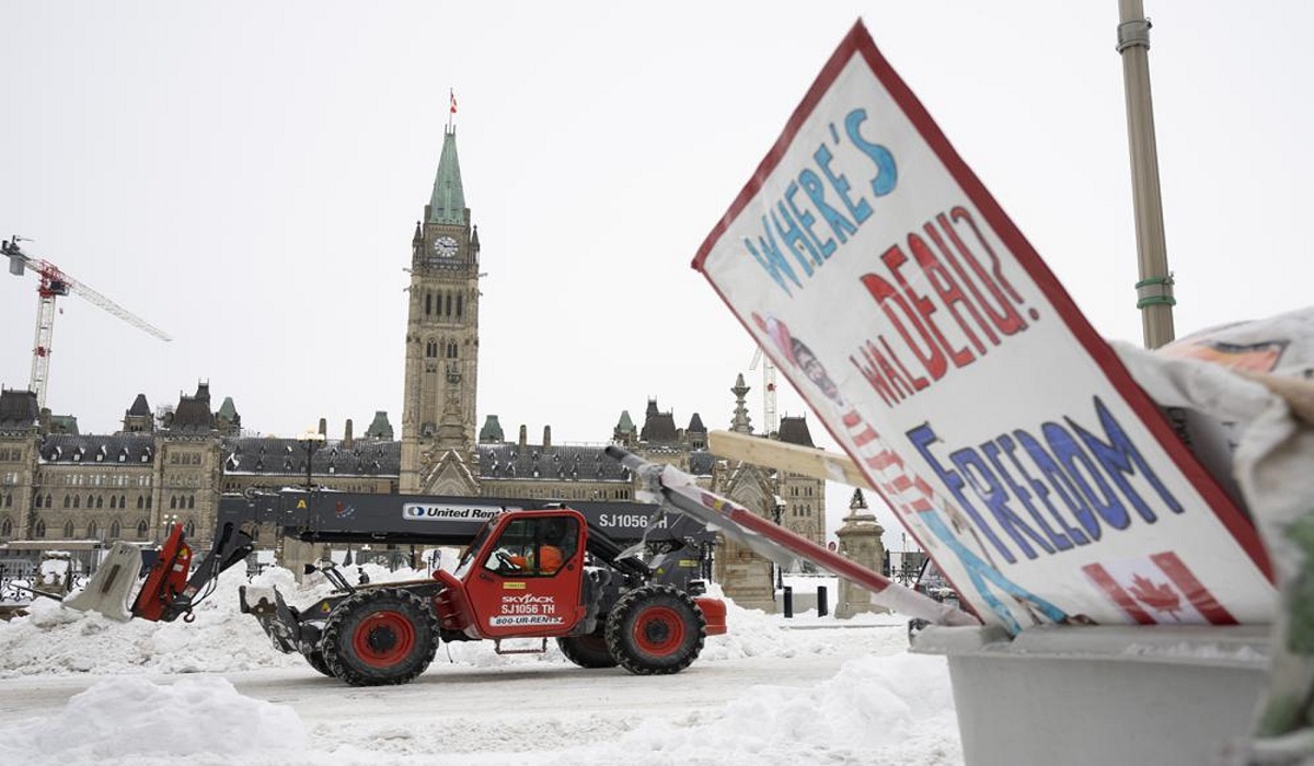 Canada’s truckers' protests settle down, but could echo in politics