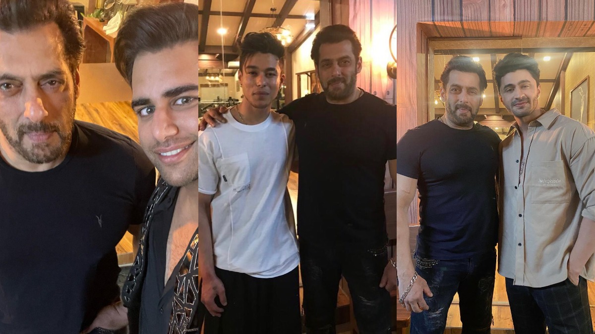 Bigg Boss 15 after party: Pratik Sehajpal, Rajiv Adatia, Ieshaan & others share inside pics with Salman Khan