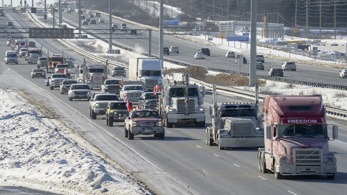 Canada's Ontario declares state of emergency amid trucker protests against Covid-19 mandates