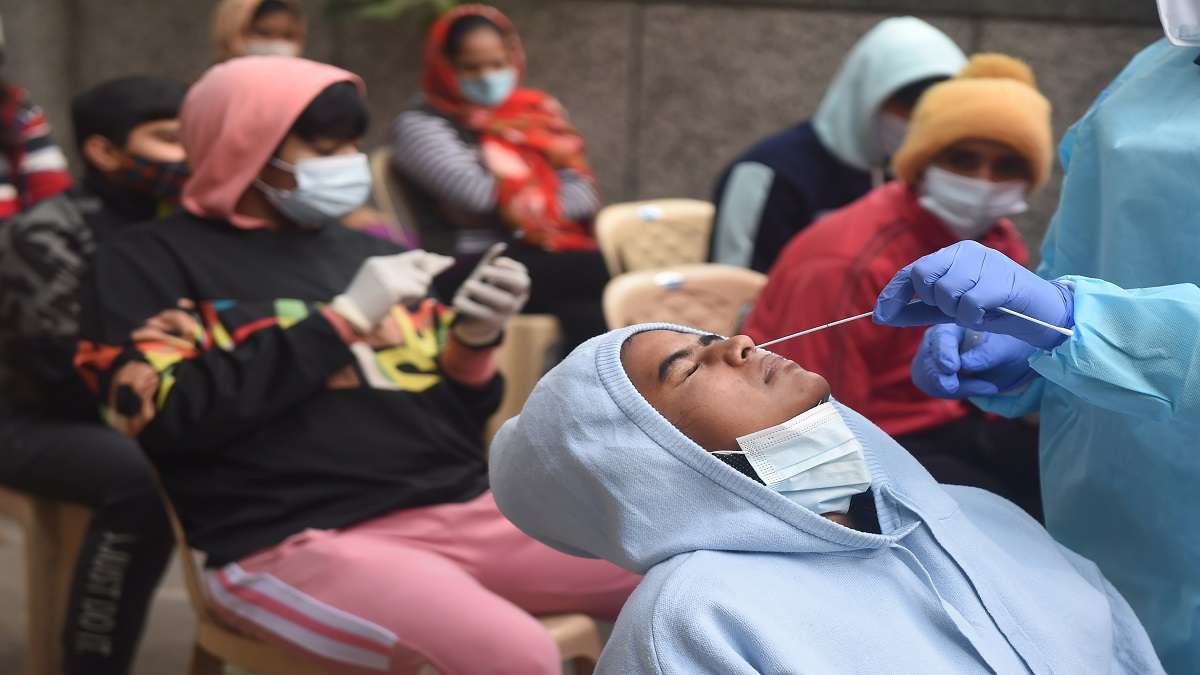 Coronavirus pandemic: India reports over 1.27 lakh new cases with positivity rate at 7.98%; 1,059 deaths