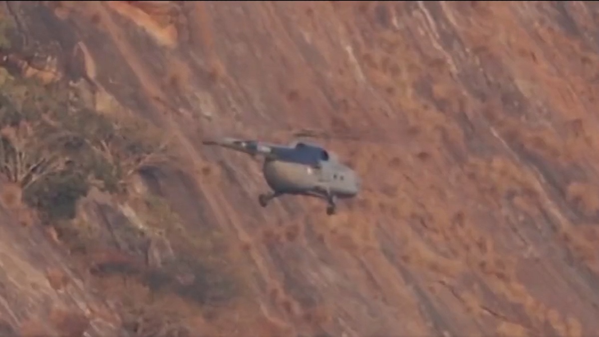 Watch | IAF's daring mission to rescue boy stranded on cliff in Karnataka