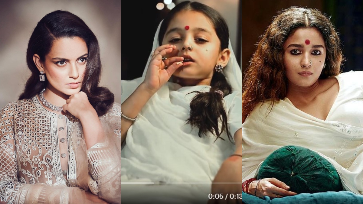 Aliya Bhatt Sex - Should child imitate sex worker? Asks Kangana Ranaut reacting to Alia  Bhatt's Gangubai Kathiawadi viral video | Celebrities News â€“ India TV