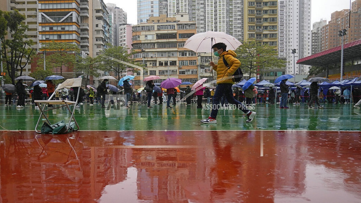 Hong Kong to test entire population for Covid in March as cases surge