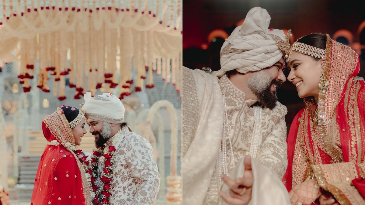 FIRST pics of Luv Ranjan Alisha Vaid as groom and bride are here and ...