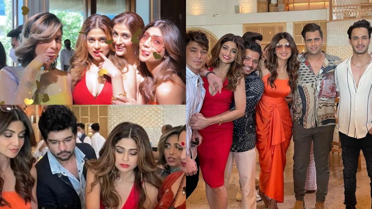 Shilpa Shetty shares sneak peek into Shamita Shetty's birthday bash ft. Pratik, Nishant, Raqesh & others