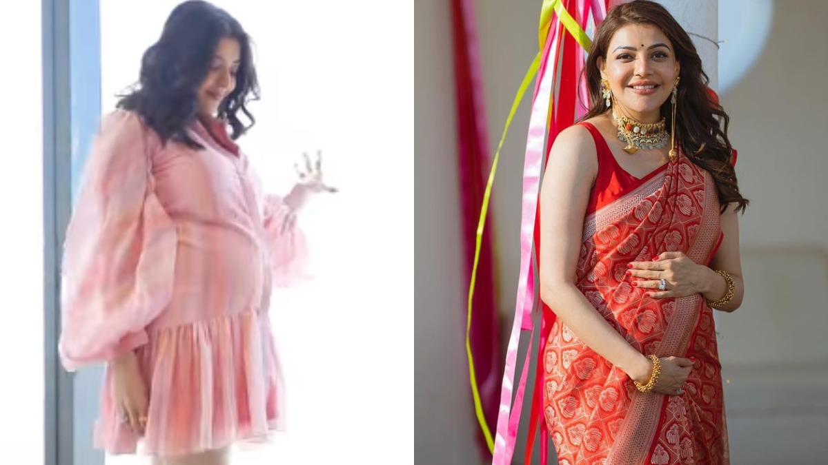 Kajal Xvidoes - Rule your queendom...,' mom-to-be Kajal Aggarwal looks gorgeous in new  maternity shoot | Celebrities News â€“ India TV