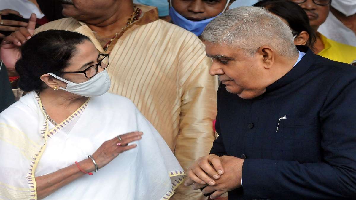 Tussle between Mamata and Bengal Guv Dhankhar intensifies after CM lashes out at cop