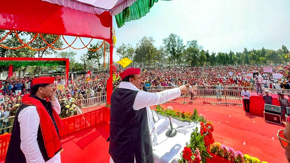 'Pakistan Zindabad' slogans raised allegedly at SP's rally in Prayagraj, 7 booked