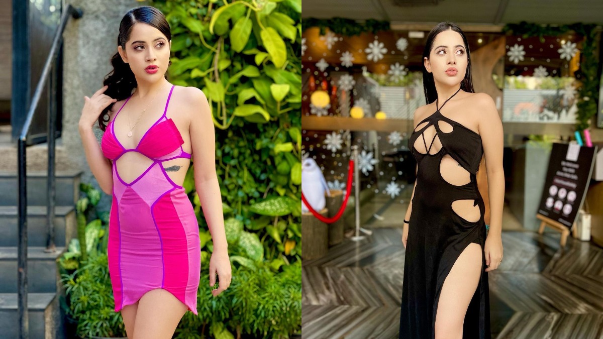 Soundarya Sexy Photo Video - Urfi Javed drops video in backless cut-out dress: Is she an independent  fashionista or a weirdo? | Celebrities News â€“ India TV