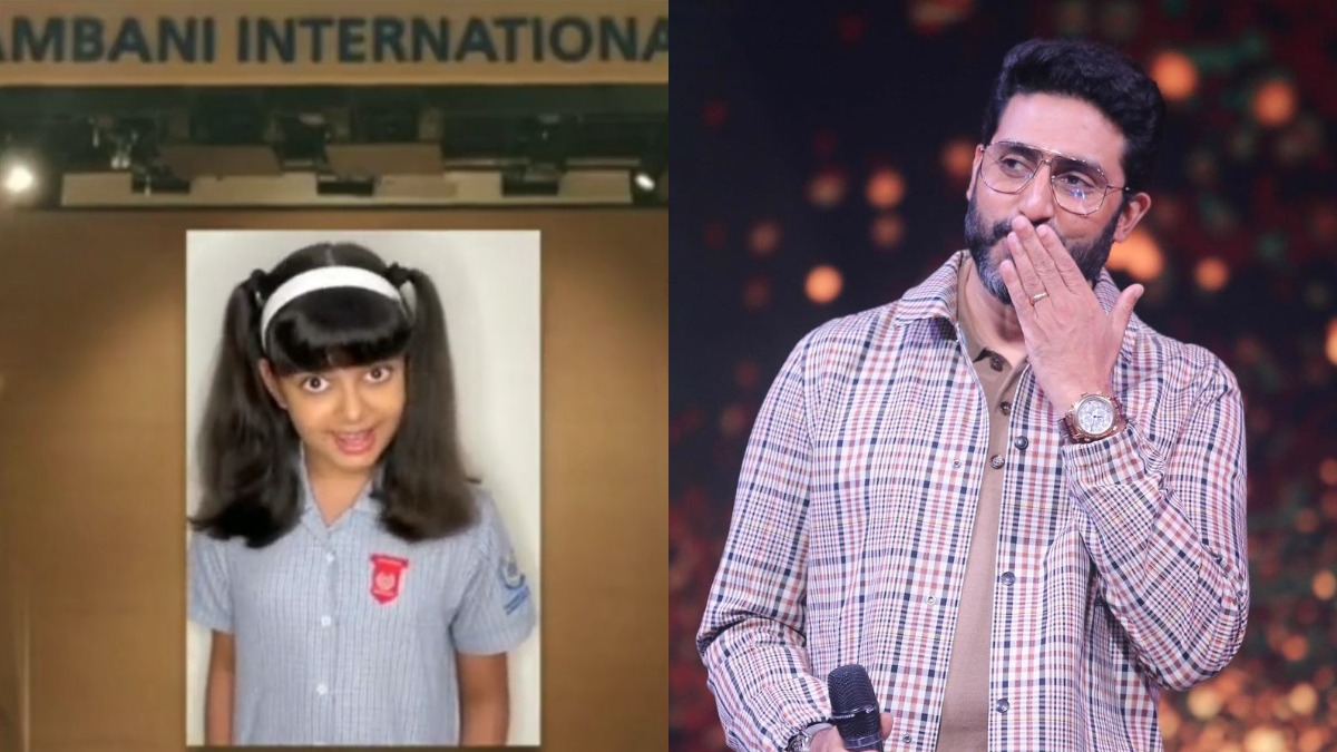 Abhishek Bachchan reacts to video of his daughter Aaradhya reciting a Hindi poem