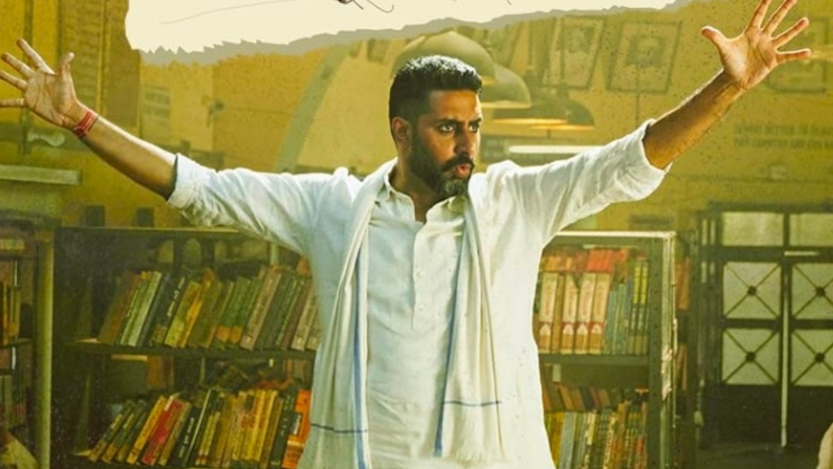 Abhishek Bachchan in Dasvi is wacky as actor prepares for class 10th exams; Navya Nanda reacts