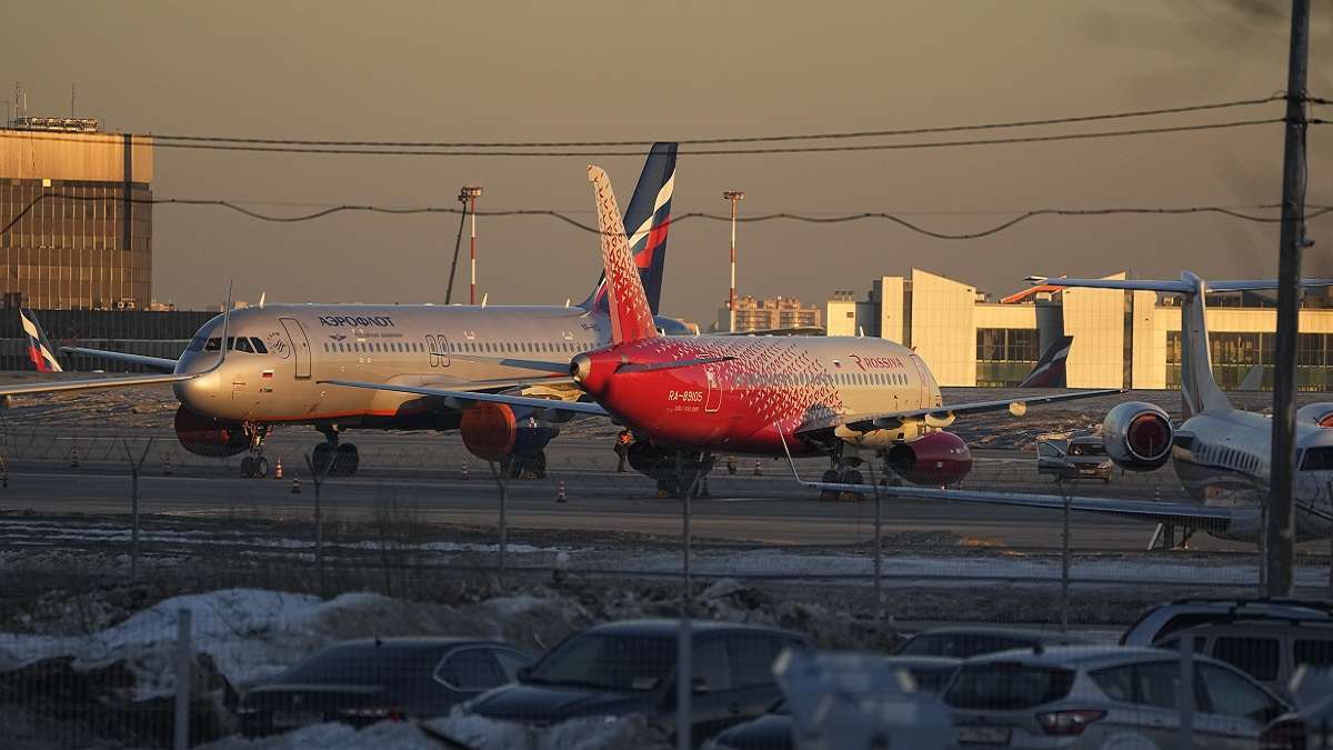 Russia's flagship airline halts all international flights except to Belarus amid Ukraine war