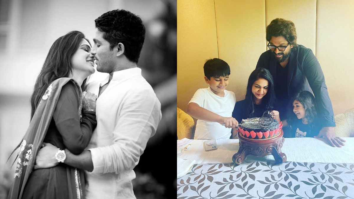 Allu Arjun And Wife Sneha Reddy Celebrate 11 Years Of Togetherness Share Pics India Tv