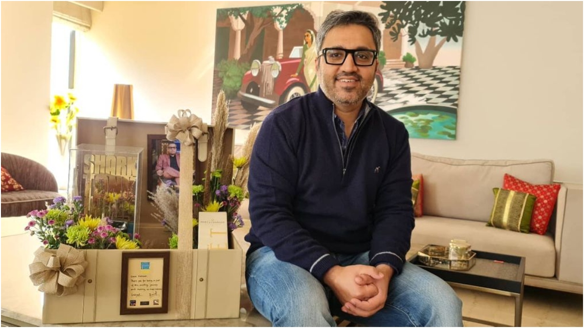 Shark Tank India's Ashneer Grover shares pic of his bed made on floor refuting 'lavish lifestyle' claims