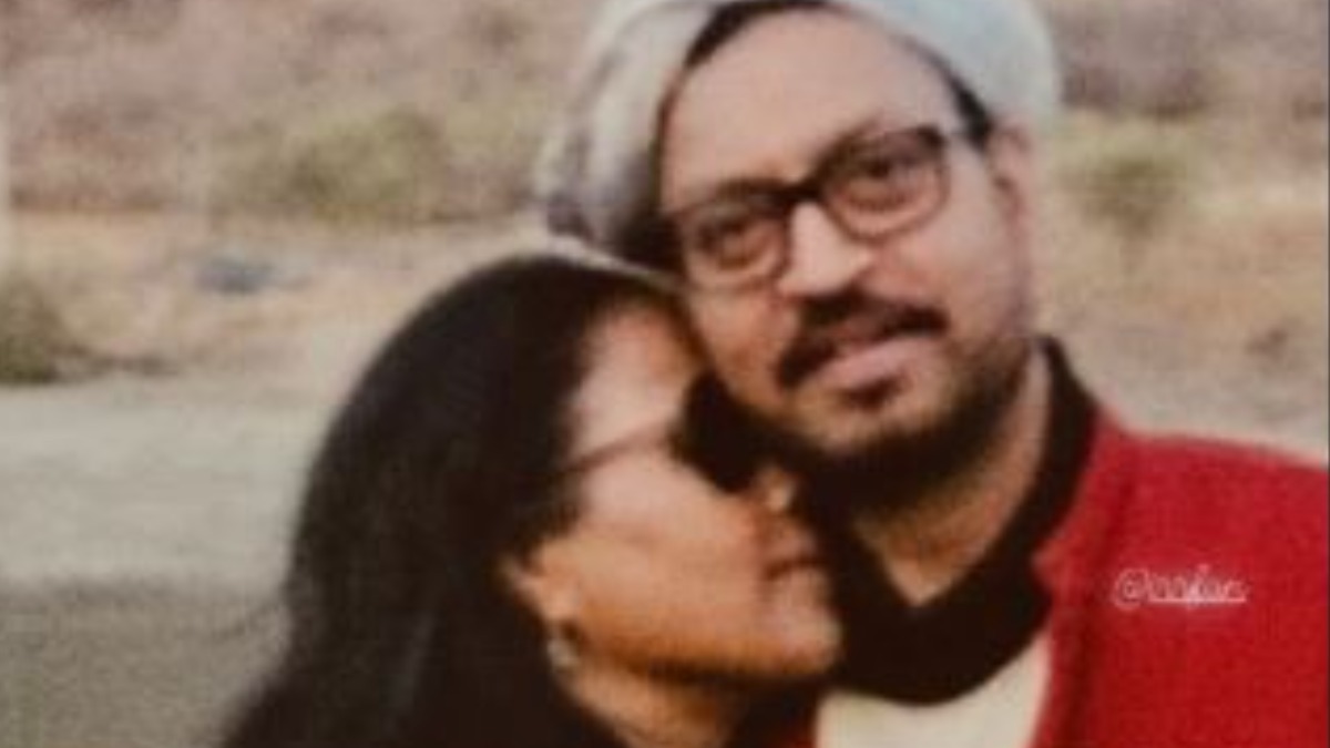 Babil treats fans with unseen pic of late Irrfan Khan with wife Sutapa Sikdar