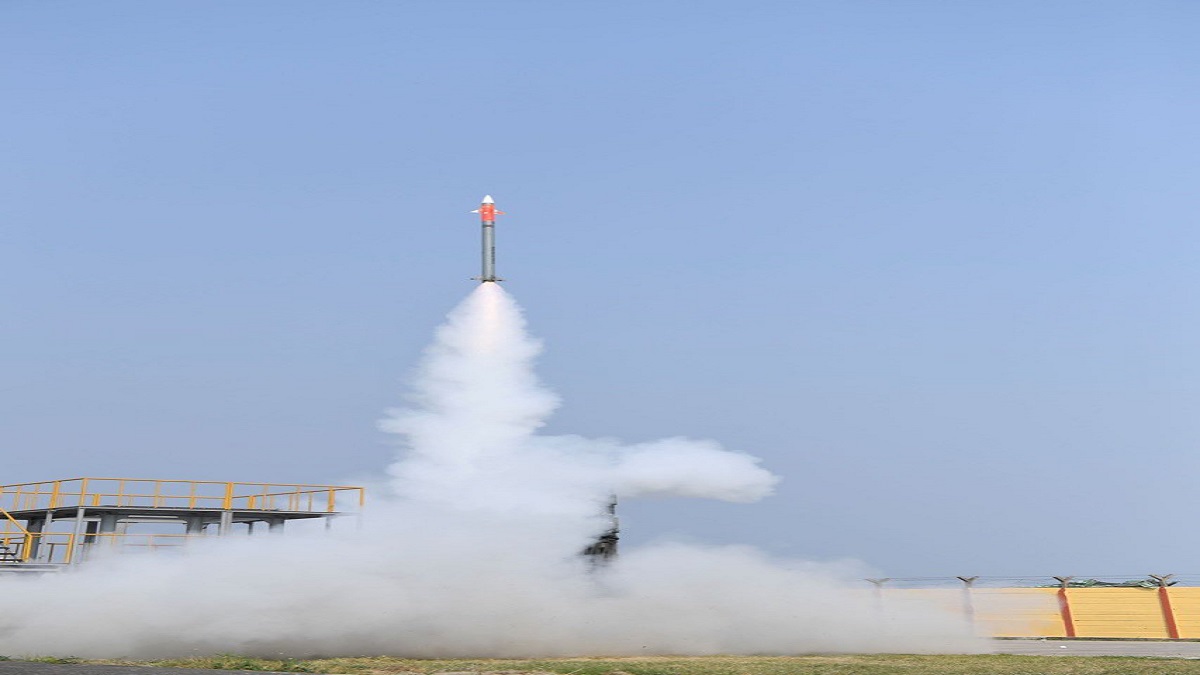 India successfully test-fires 2 more surface-to-air missiles off Odisha coast.&nbsp;