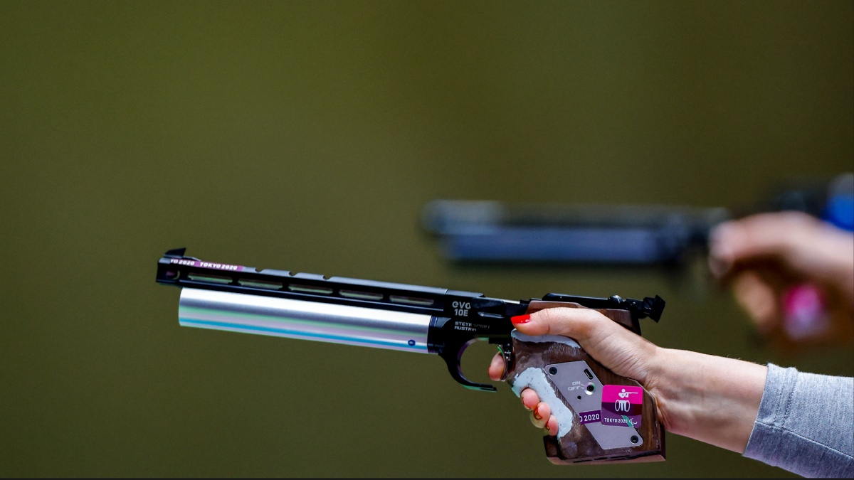 India's Shri Nivetha, Esha, Ruchita win gold in women's 10m air pistol team event