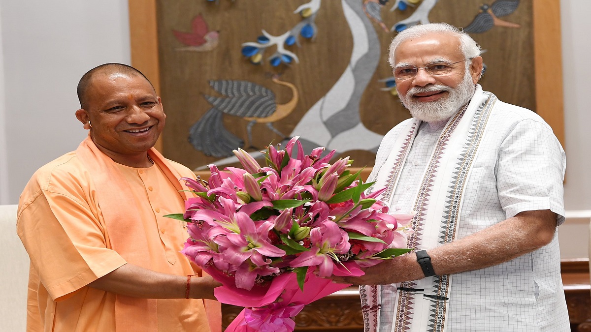 CM-elect Yogi Adityanath meets PM Modi in Delhi days after BJP's resounding victory in UP