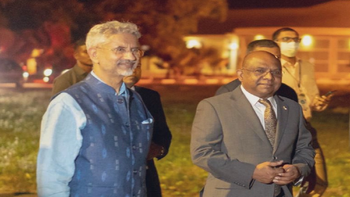 To boost ties, EAM Jaishankar lands in Maldives, to visit Sri Lanka next