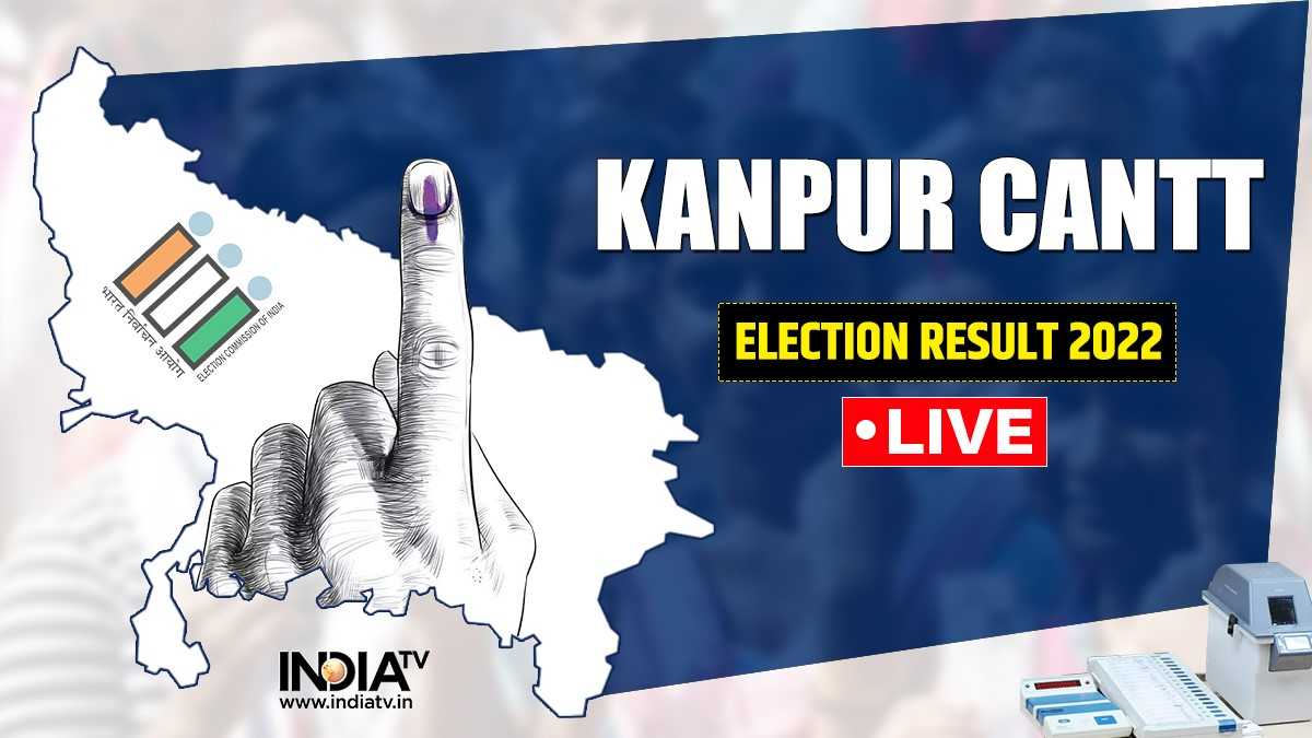 Kanpur Cantt Election Result 2022 BJP's Raghunandan Singh Bhadauriya