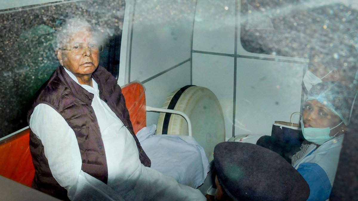 Lalu Yadav discharged from AIIMS Delhi after 6-hour observation, to be flown back to Ranchi