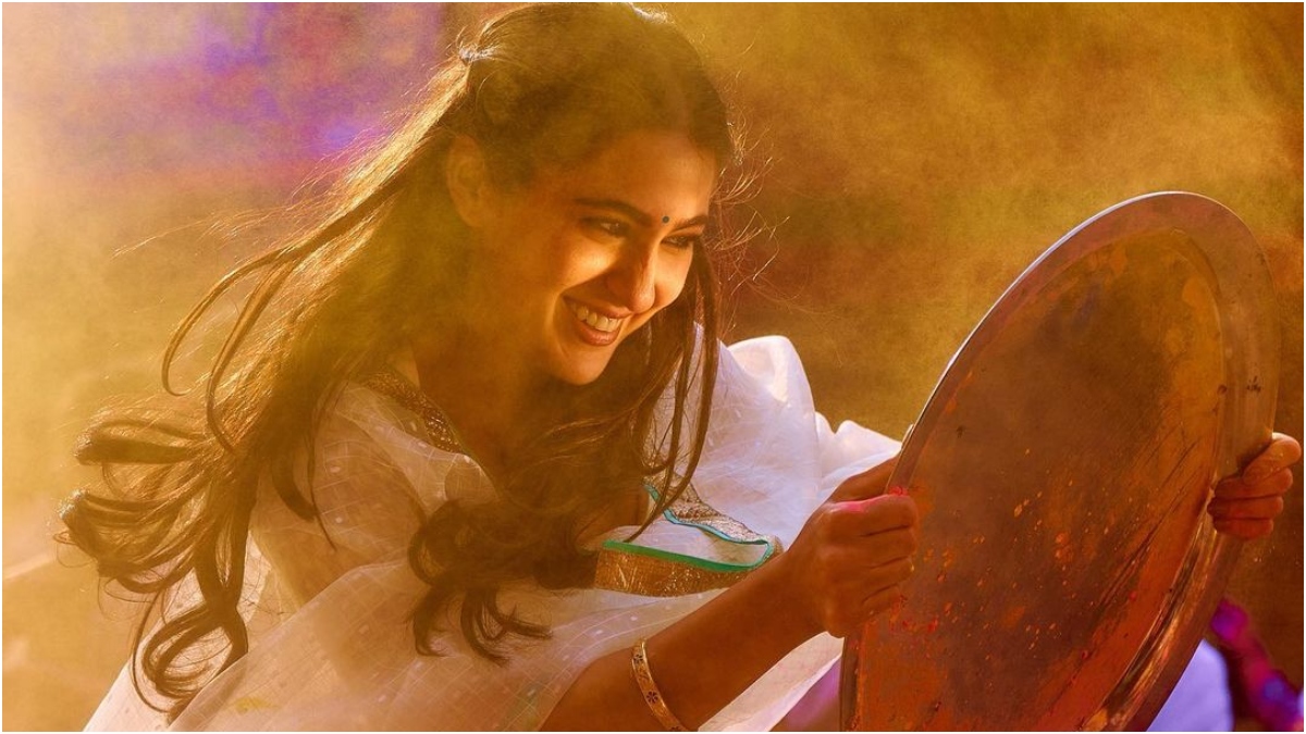 Atrangi Re movie still featuring Sara Ali Khan