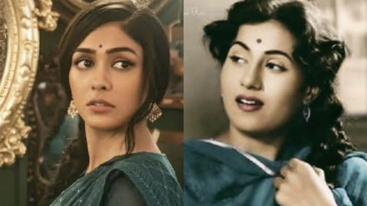 Mrunal Thakur's look bears resemblance with Madhubala Mrunal Thakur's look bears resemblance with Madhubala