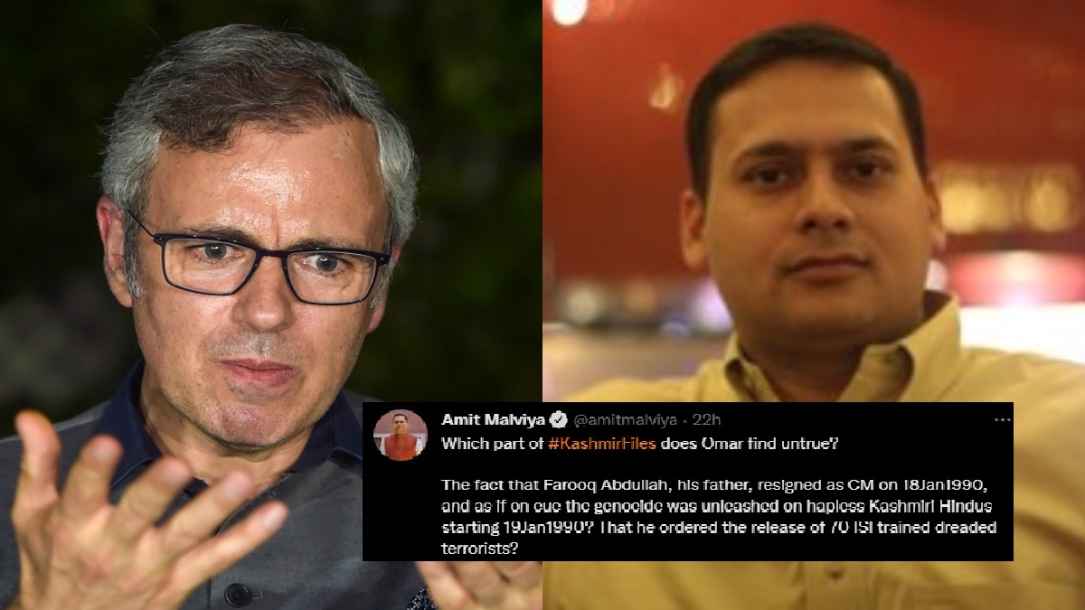 Which part of 'The Kashmir Files' does Omar Abdullah find untrue, asks BJP's Amit Malviya