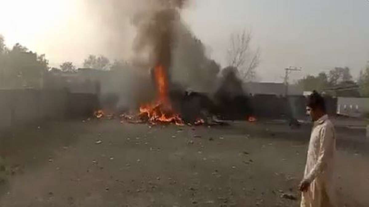 2 PAF pilots die as training aircraft crashes near Peshawar, reports Pakistani media